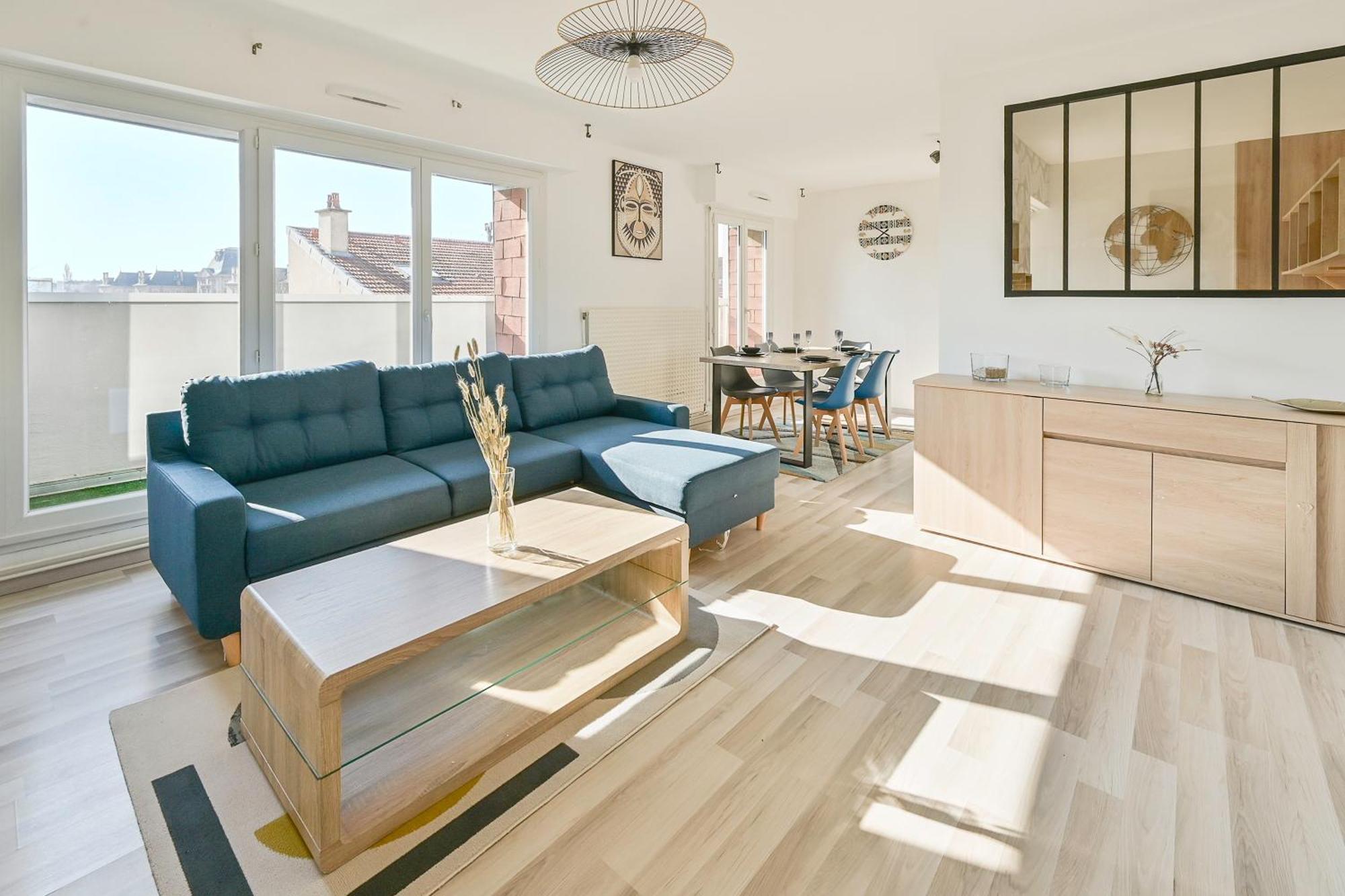 Le Coeur De - 20min De La Gare Appartement